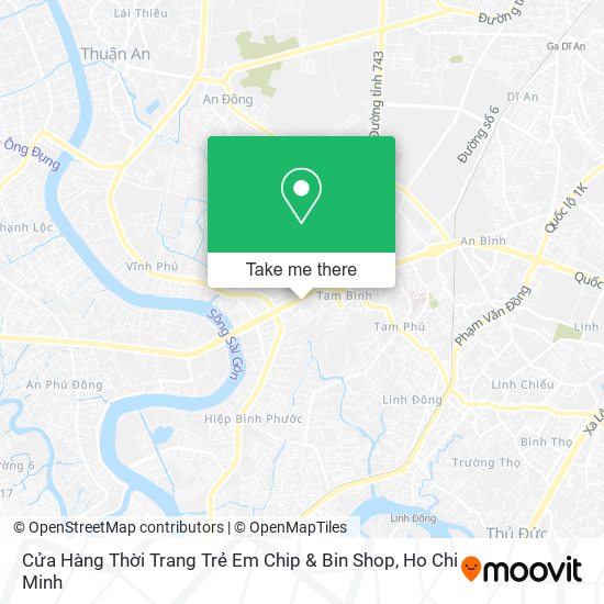 Cửa Hàng Thời Trang Trẻ Em Chip & Bin Shop map