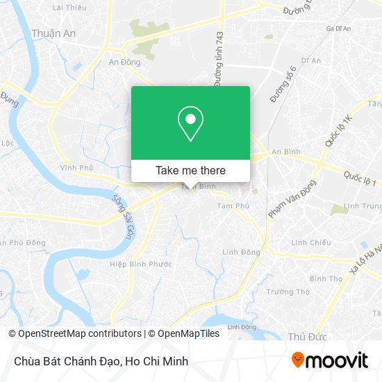 Chùa Bát Chánh Đạo map