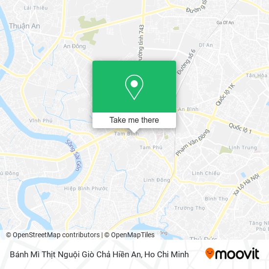 Bánh Mì Thịt Nguội Giò Chả Hiền An map