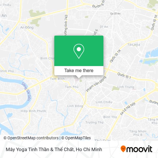 Mây Yoga Tinh Thần & Thể Chất map