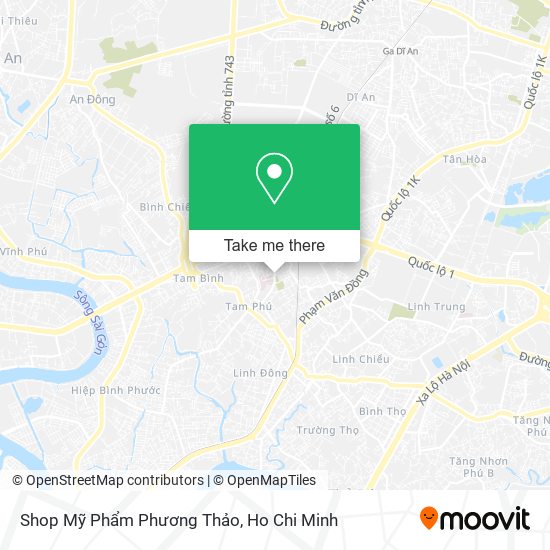 Shop Mỹ Phẩm Phương Thảo map