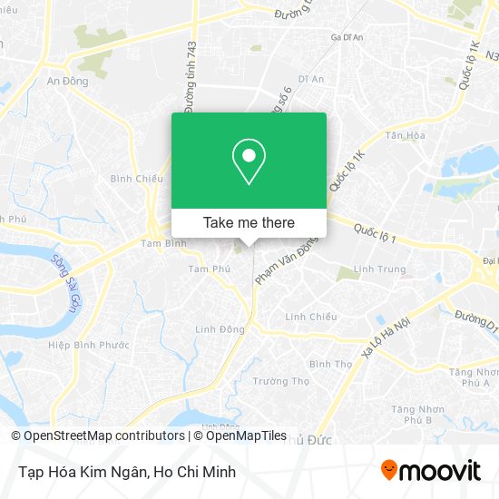 Tạp Hóa Kim Ngân map