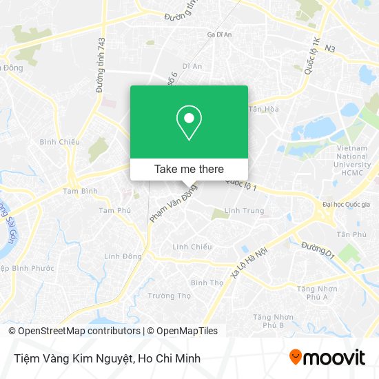 Tiệm Vàng Kim Nguyệt map