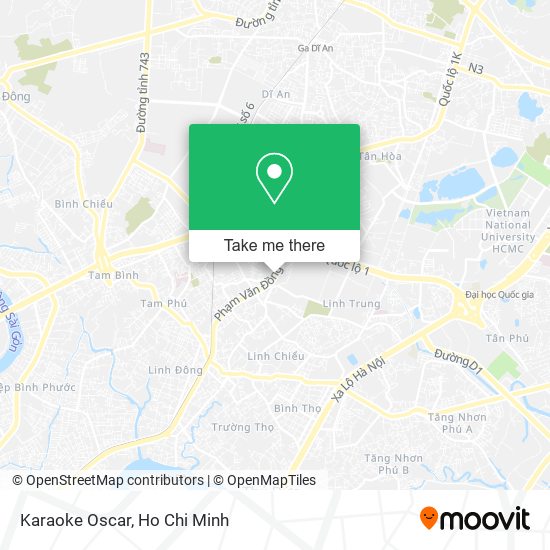 Karaoke Oscar map