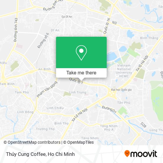 Thủy Cung Coffee map