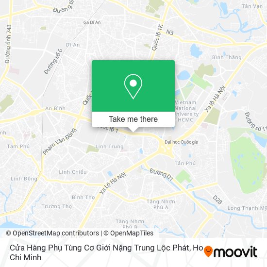 Cửa Hàng Phụ Tùng Cơ Giới Nặng Trung Lộc Phát map