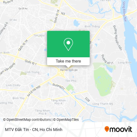 MTV Đắk Tín - CN map