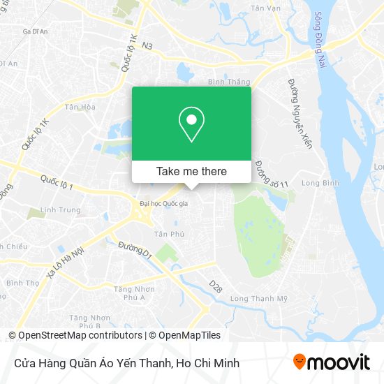 Cửa Hàng Quần Áo Yến Thanh map