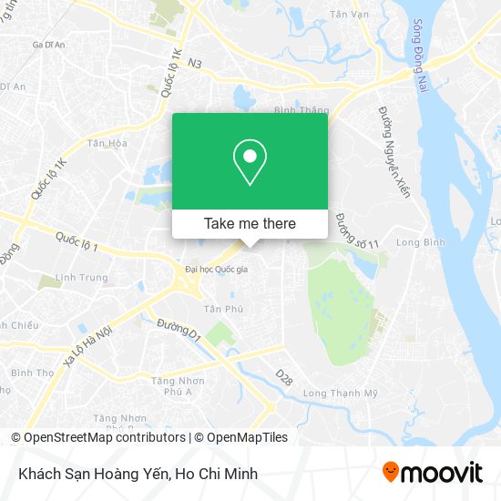 Khách Sạn Hoàng Yến map