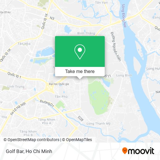 Golf Bar map