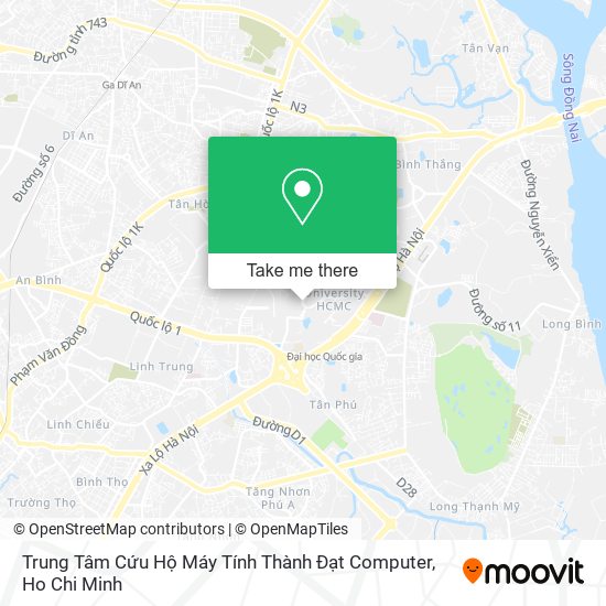 Trung Tâm Cứu Hộ Máy Tính Thành Đạt Computer map