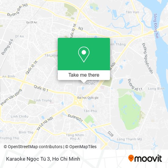 Karaoke Ngọc Tú 3 map