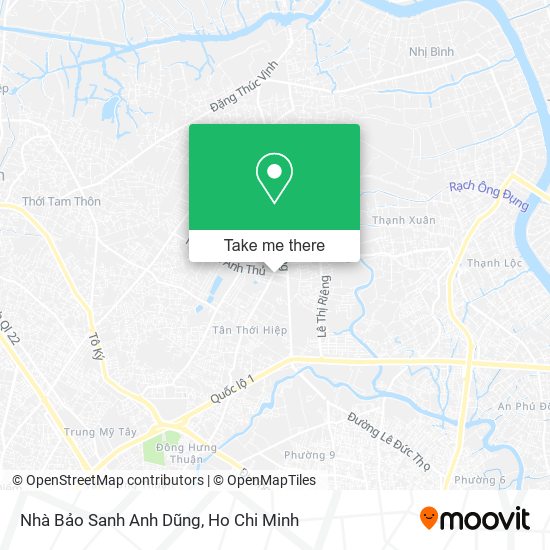 Nhà Bảo Sanh Anh Dũng map