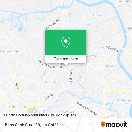 Bánh Canh Cua 138 map