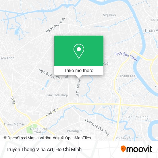 Truyền Thông Vina Art map