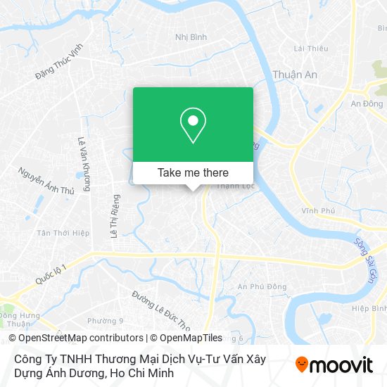 Công Ty TNHH Thương Mại Dịch Vụ-Tư Vấn Xây Dựng Ánh Dương map