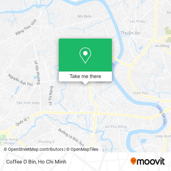 Coffee O Bin map