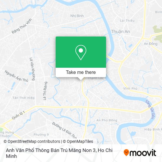 Anh Văn Phổ Thông Bán Trú Măng Non 3 map