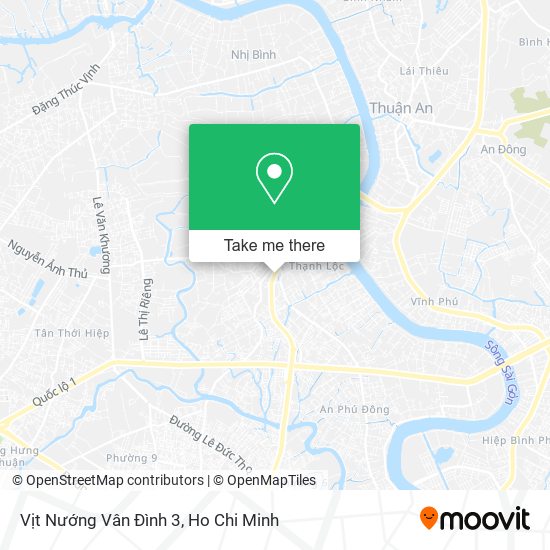 Vịt Nướng Vân Đình 3 map