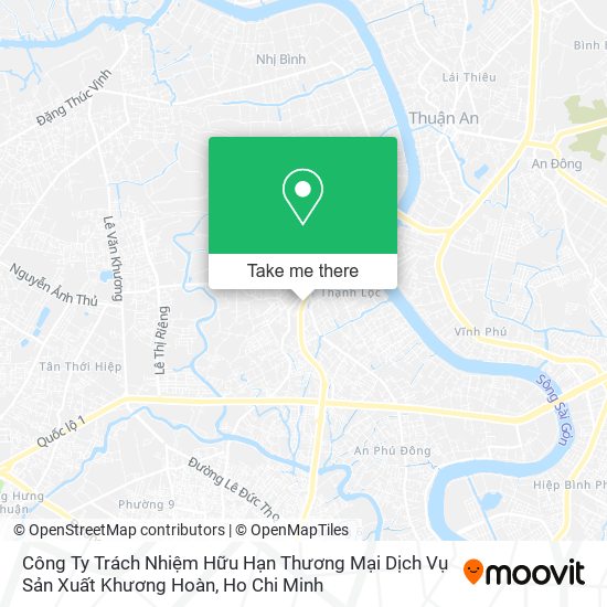 Công Ty Trách Nhiệm Hữu Hạn Thương Mại Dịch Vụ Sản Xuất Khương Hoàn map