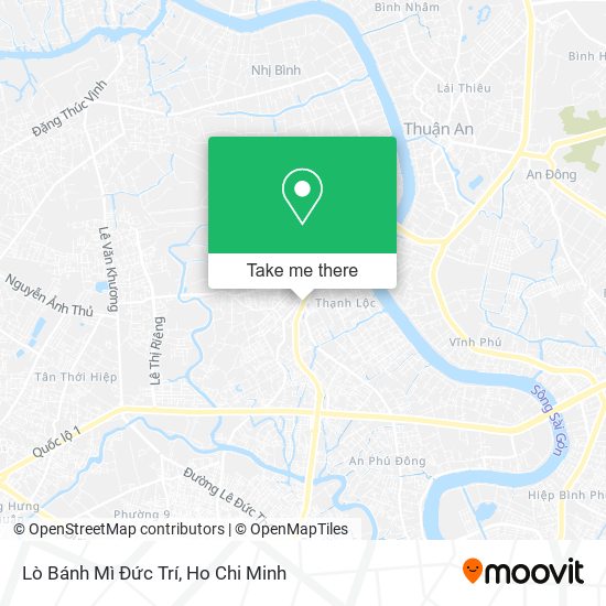 Lò Bánh Mì Đức Trí map