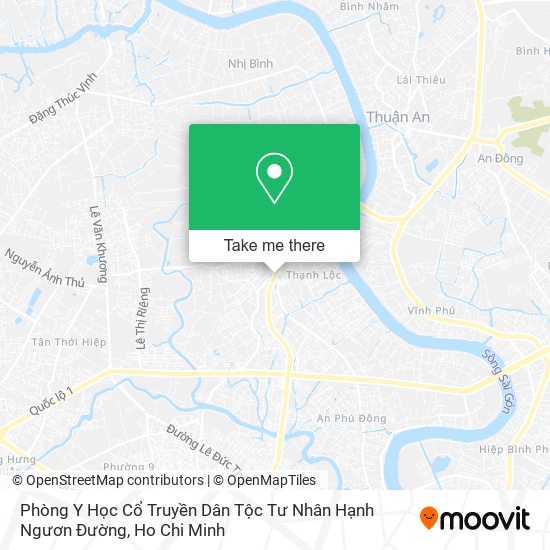 Phòng Y Học Cổ Truyền Dân Tộc Tư Nhân Hạnh Ngươn Đường map