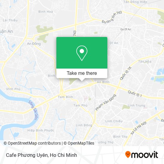 Cafe Phương Uyên map