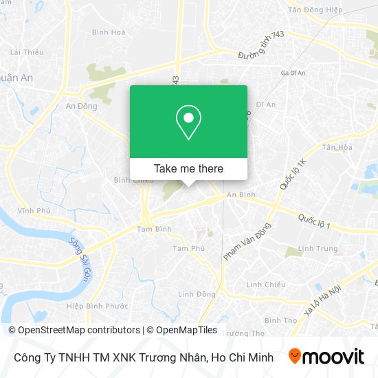 Công Ty TNHH TM XNK Trương Nhân map