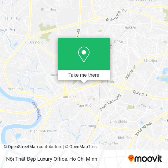 Nội Thất Đẹp Luxury Office map