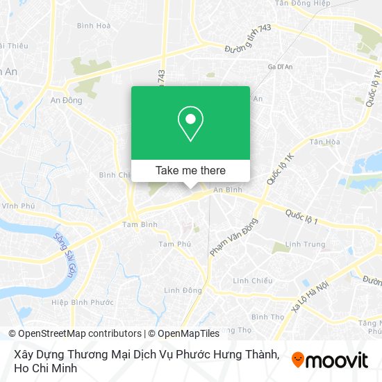 Xây Dựng Thương Mại Dịch Vụ Phước Hưng Thành map