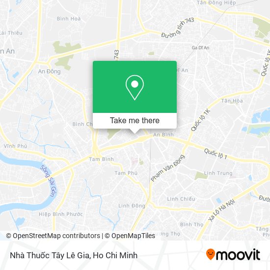 Nhà Thuốc Tây Lê Gia map
