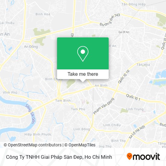 Công Ty TNHH Giai Pháp Sàn Đep map