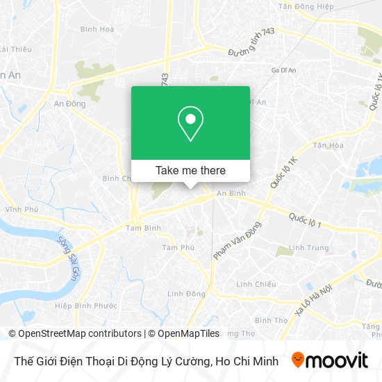 Thế Giới Điện Thoại Di Động Lý Cường map