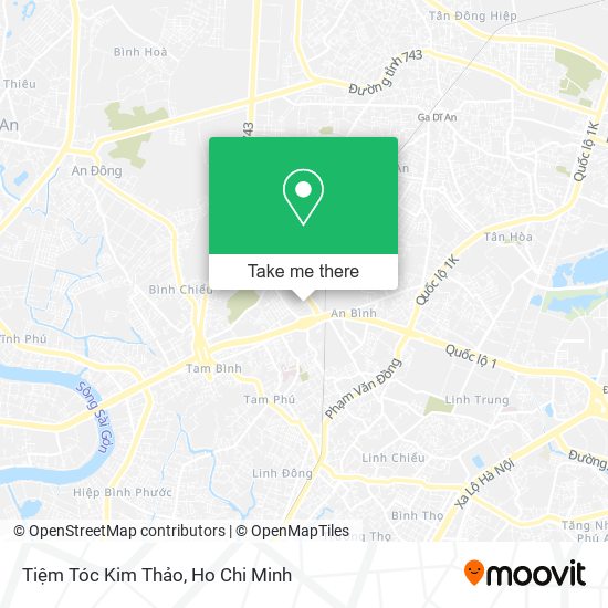 Tiệm Tóc Kim Thảo map