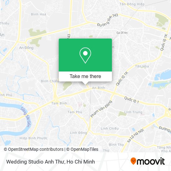 Wedding Studio Anh Thư map