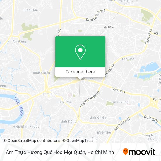 Ẩm Thực Hương Quê Heo Mẹt Quán map