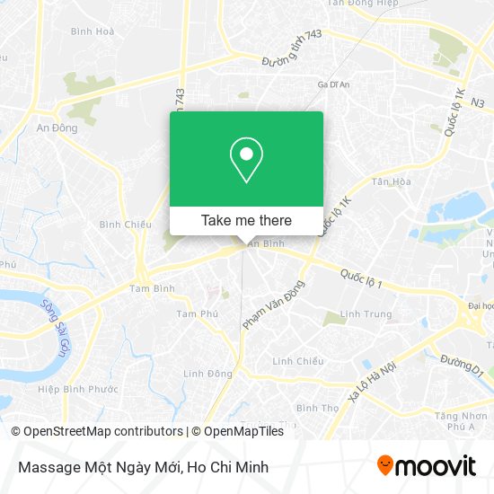 Massage Một Ngày Mới map