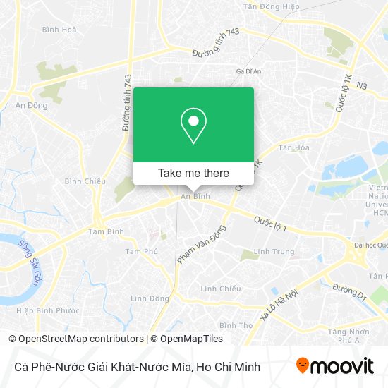 Cà Phê-Nước Giải Khát-Nước Mía map