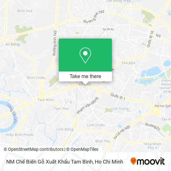 NM Chế Biến Gỗ Xuất Khẩu Tam Bình map