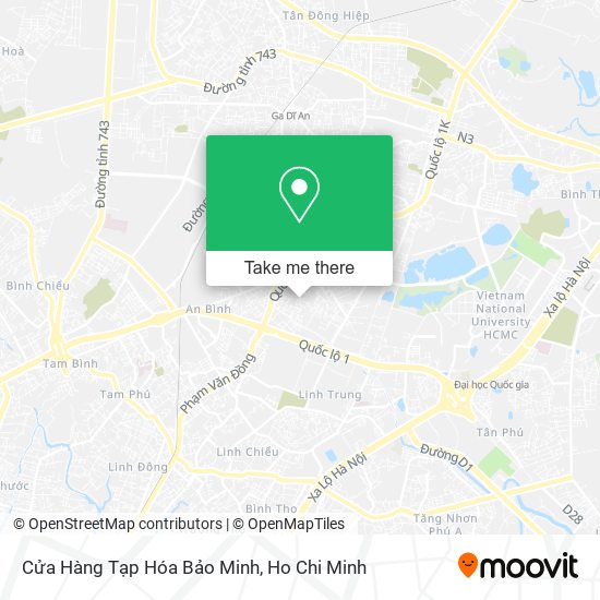 Cửa Hàng Tạp Hóa Bảo Minh map