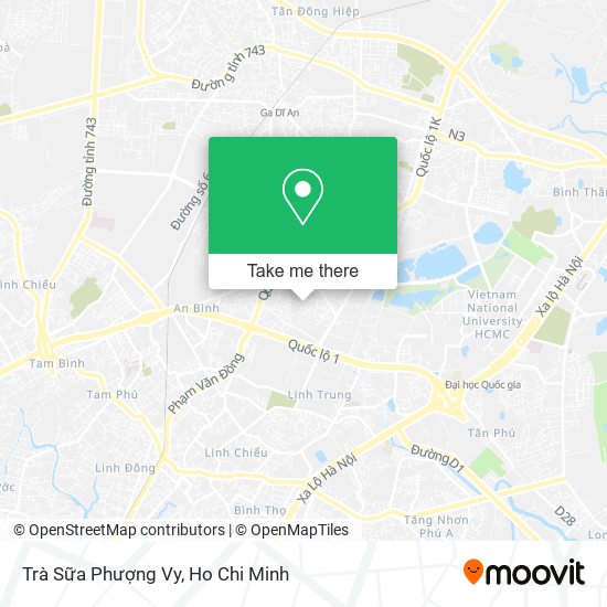 Trà Sữa Phượng Vy map