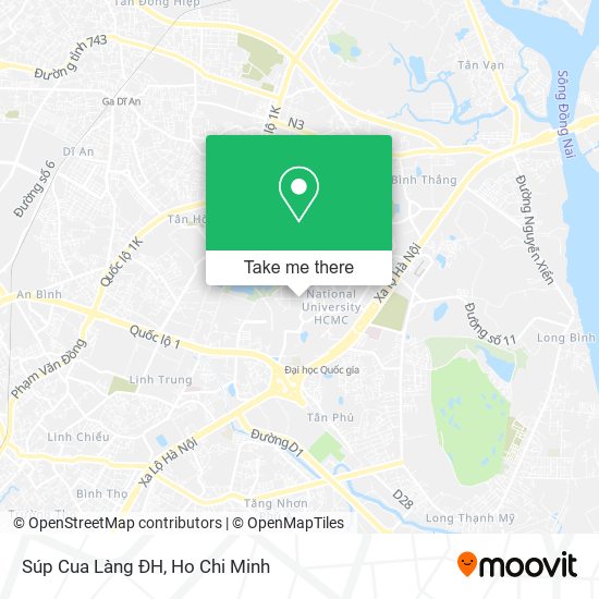 Súp Cua Làng ĐH map
