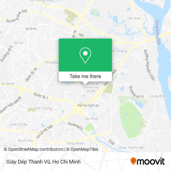 Giày Dép Thanh Vũ map