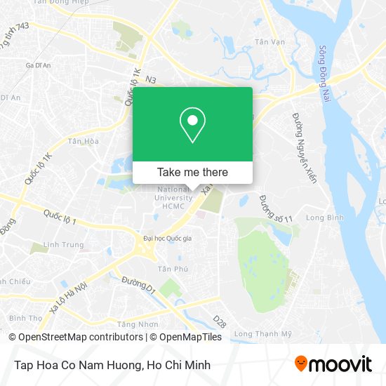 Tap Hoa Co Nam Huong map