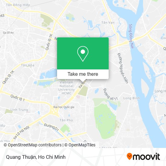 Quang Thuận map