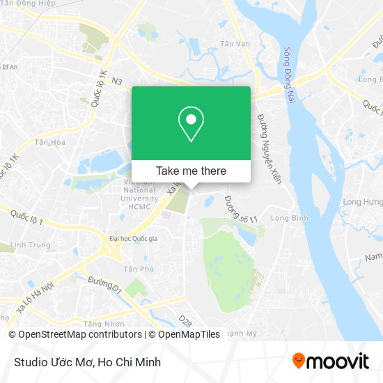 Studio Ước Mơ map