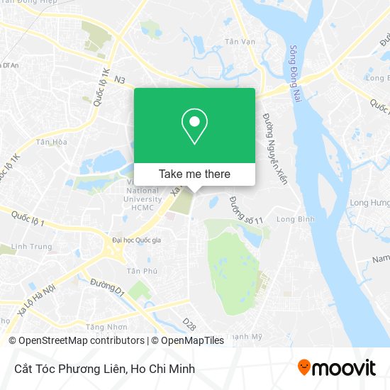 Cắt Tóc Phương Liên map