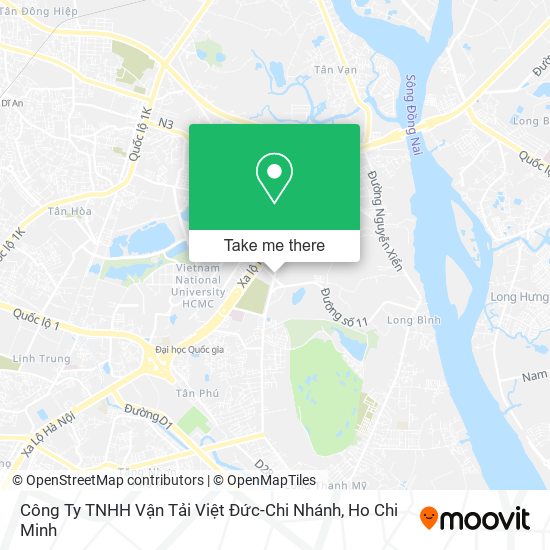 Công Ty TNHH Vận Tải Việt Đức-Chi Nhánh map