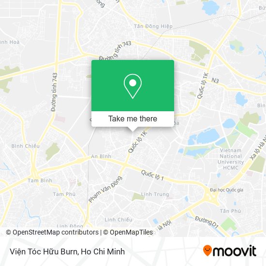 Viện Tóc Hữu Burn map