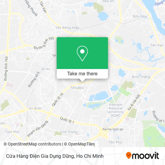 Cửa Hàng Điện Gia Dụng Dũng map